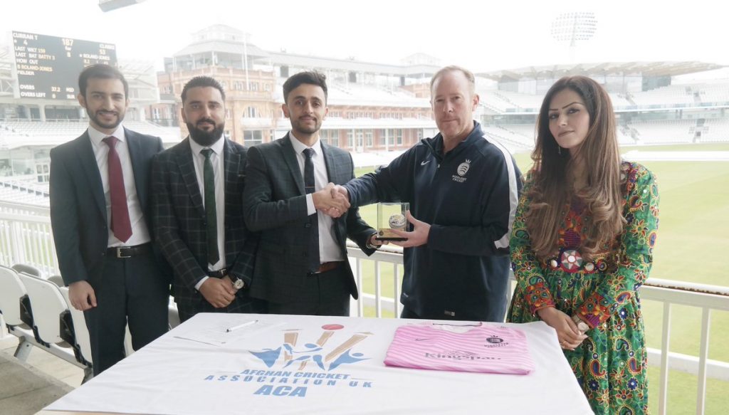 MIDDLESEX LAUNCHES PARTNERSHIP WITH AFGHAN CRICKET FOUNDATION